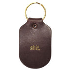 Leather Key Chain - Shit.