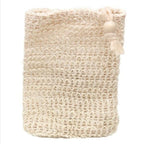 Pochette à savon en sisal