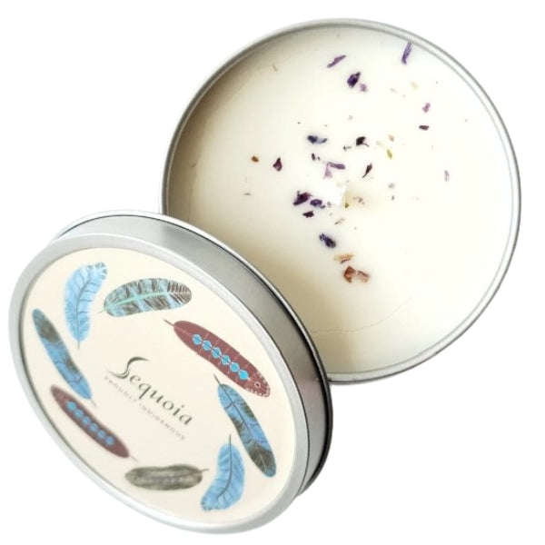 Bougie de soja et de cire d’abeille Skywoman