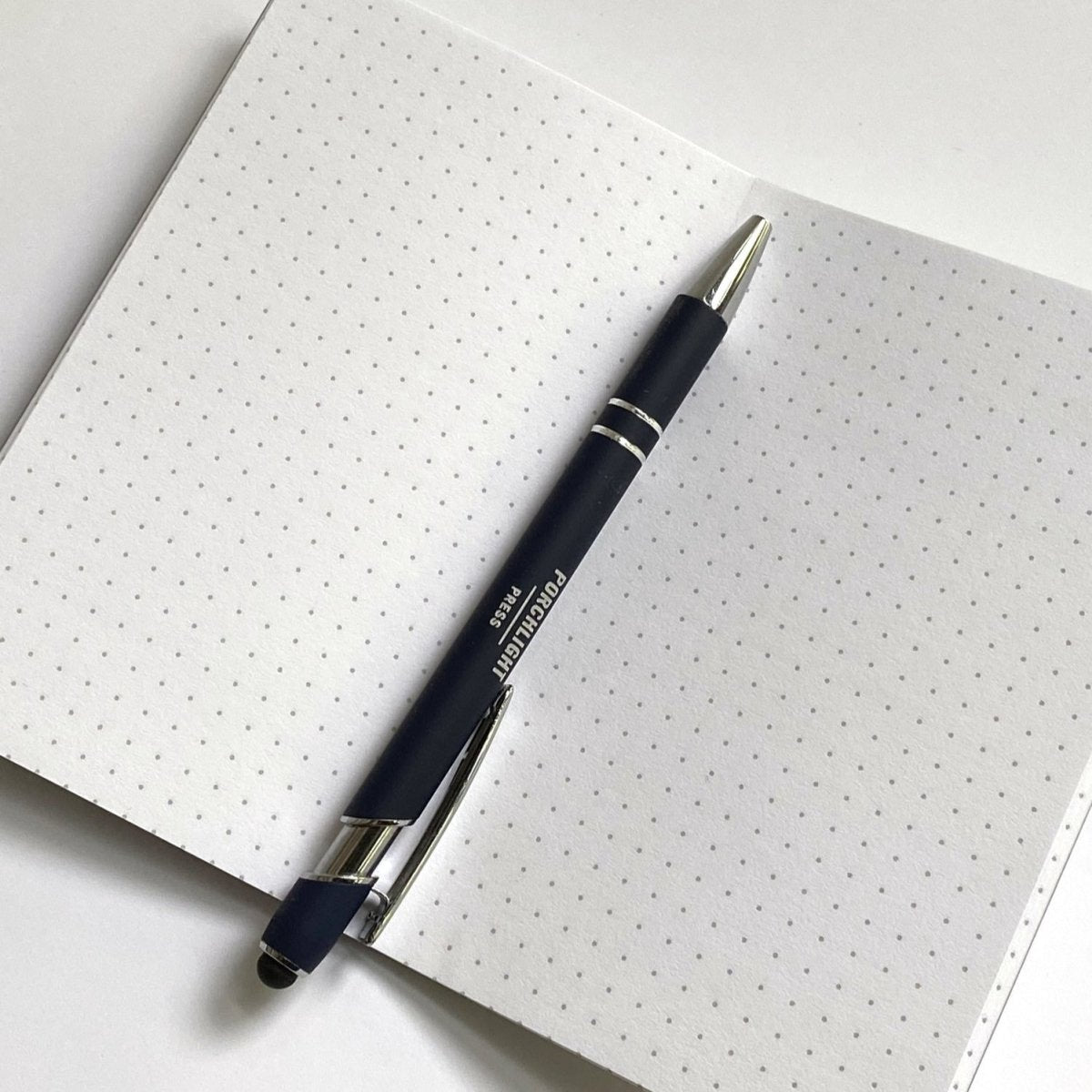 Small Notebook - Yellow w/ Honeycomb Foil (Dot Pages) (Final Sale) - Porchlight Press