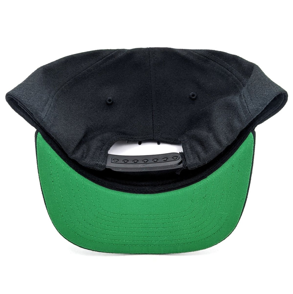 Snapback Hat - Black w/Black Bear - North Standard Trading Post