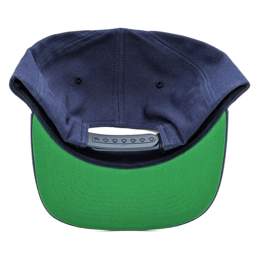 Snapback Hat - Navy w/Gold Bear - North Standard Trading Post