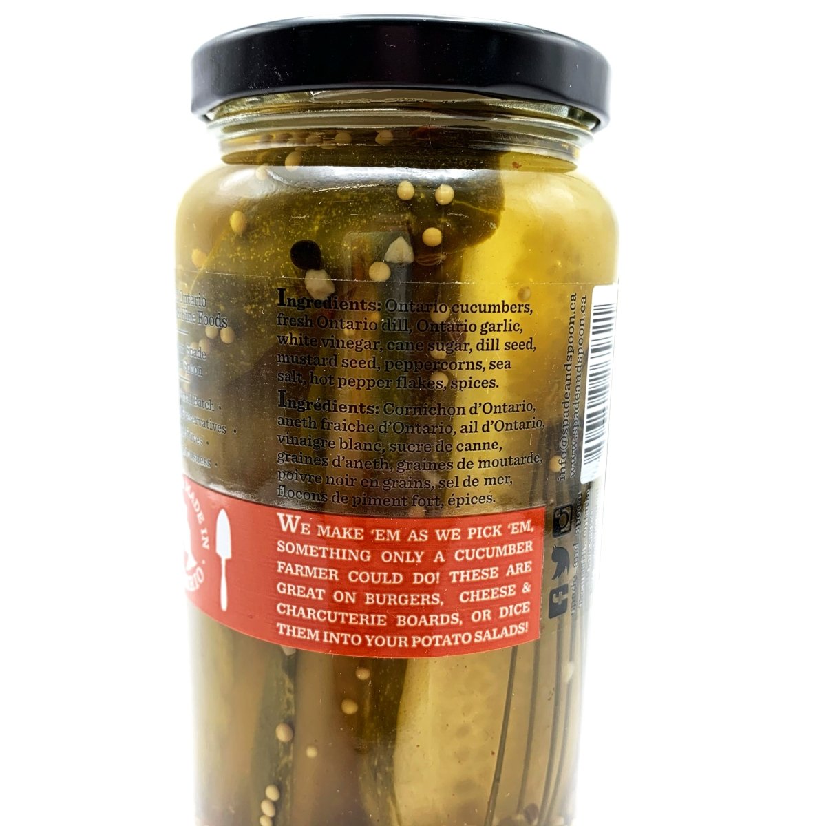 Spicy Gordon's Garlic Dill Pickles (Final Sale) - Spade & Spoon