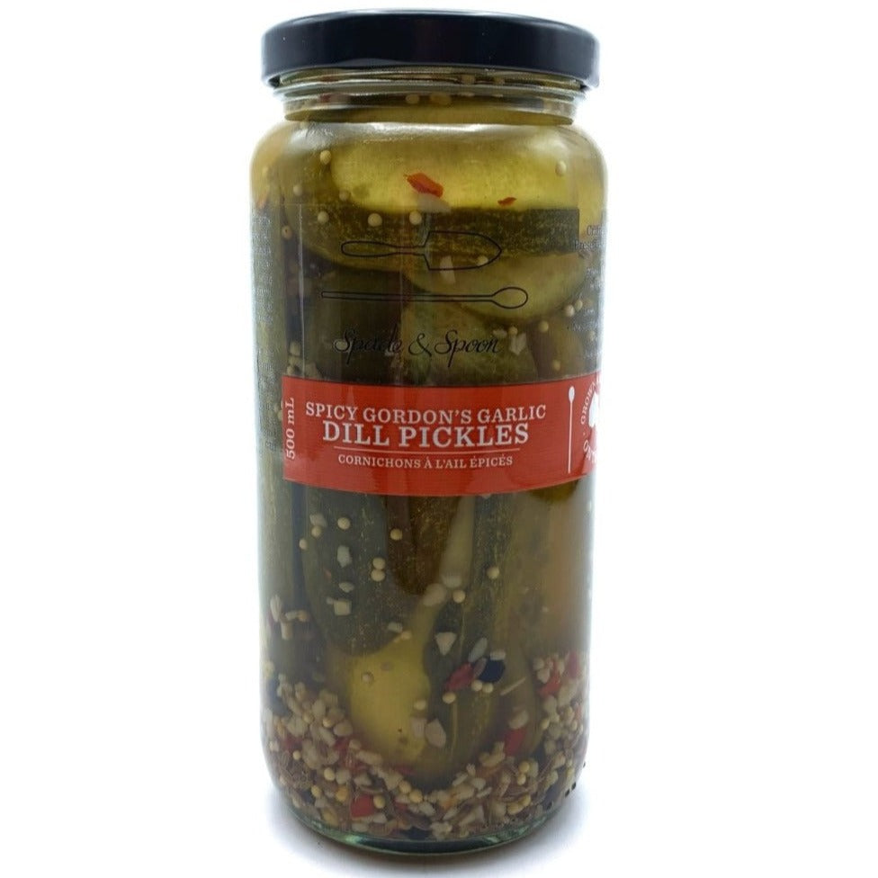 Spicy Gordon's Garlic Dill Pickles (Final Sale) - Spade & Spoon