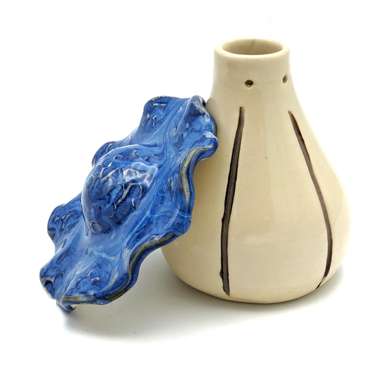 Stoneware Fruit Fly Trap - Amaranth Stoneware