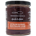 Strawberry Rhubarb Jam - Spade & Spoon