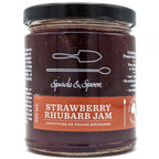 Strawberry Rhubarb Jam - Spade & Spoon