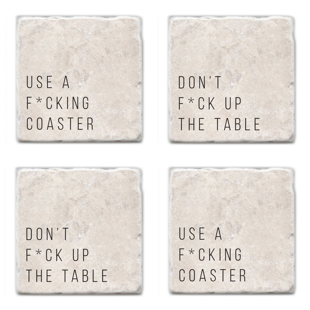 The F Word Coasters - VersaTile Design