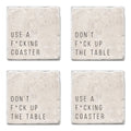 The F Word Coasters - VersaTile Design