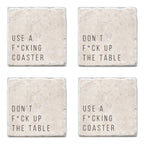 The F Word Coasters - VersaTile Design