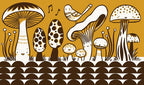 The Fabulous Fungus Among Us Tea Towel - Claire Manning