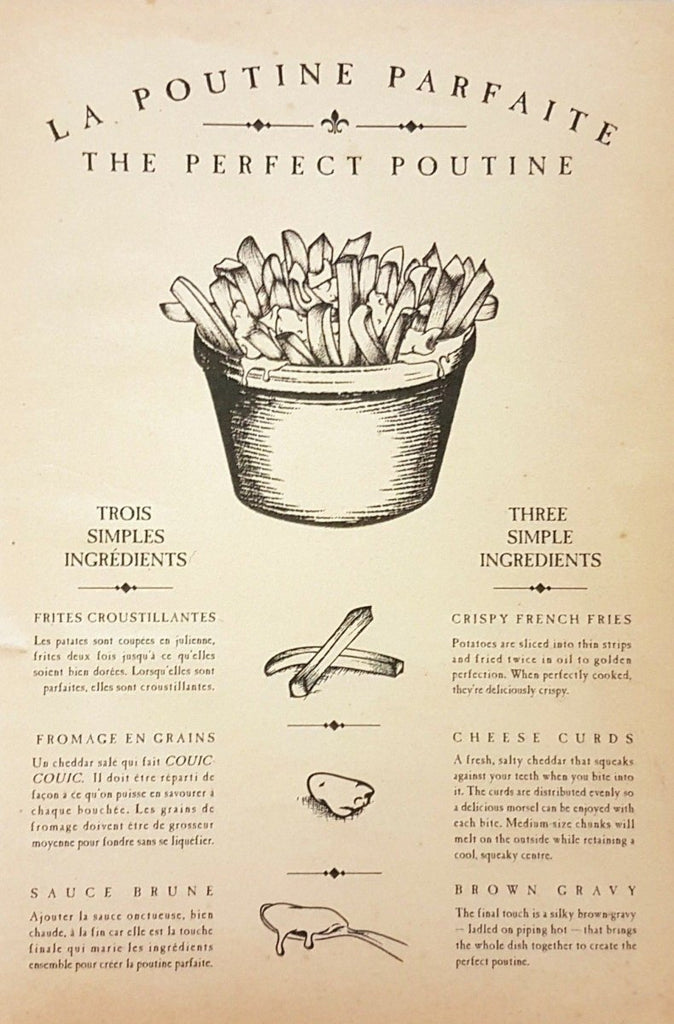 The Perfect Poutine Postcard by Whaaat? Studio at Maker House Co.