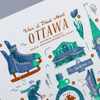 Think Of Ottawa Print (8" x 10") - Everlovin Press