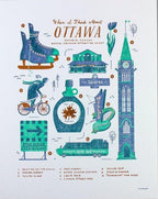 Think Of Ottawa Print (8" x 10") - Everlovin Press
