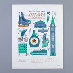 Think Of Ottawa Print (8" x 10") - Everlovin Press
