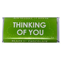 Thinking of You Milk Chocolate w/ Hazelnuts Bar (Green) - Peace by Chocolate