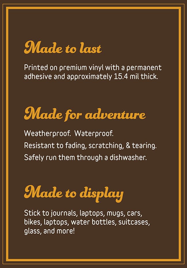 Tree Hugger Vinyl Sticker - Amanda Weedmark