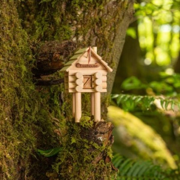 Treehouse Log Cabin Kit by Log Cabin Toys at Maker House Co.