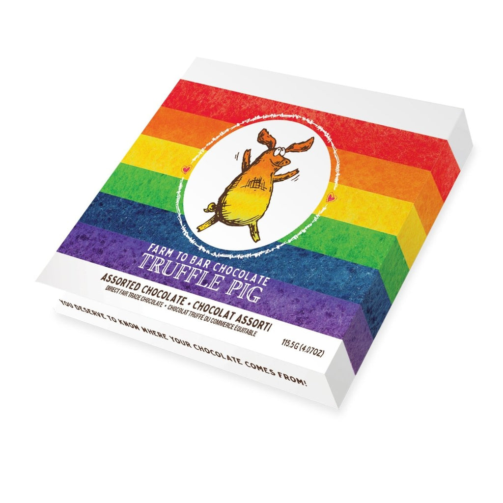 Truffle Piglets - Assorted Chocolate Pride Gift Box - Truffle Pig Chocolate
