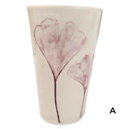 Gobelet Feuille en Porcelaine - Rouge