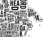 Victoria Word Map (20" x 26") (Final Sale) - Alexandre Laquerre