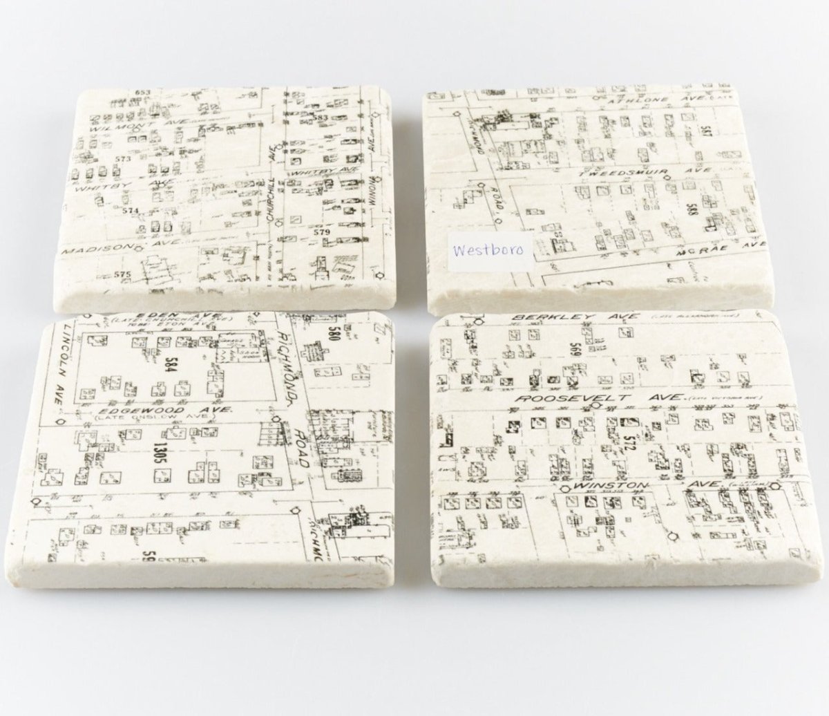 Westboro Neighbourhood Coasters - VersaTile Design