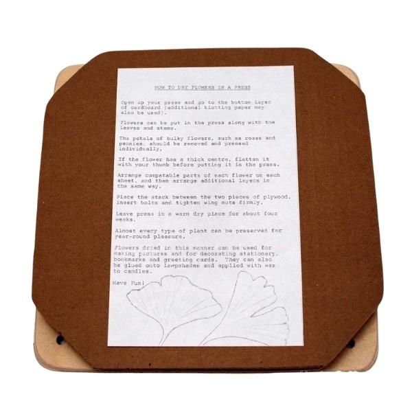 Wooden Flower Press - Thorpe Toys