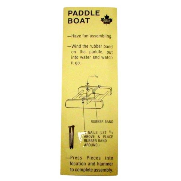 Wooden Paddle Boat Kit (Final Sale) - Thorpe Toys
