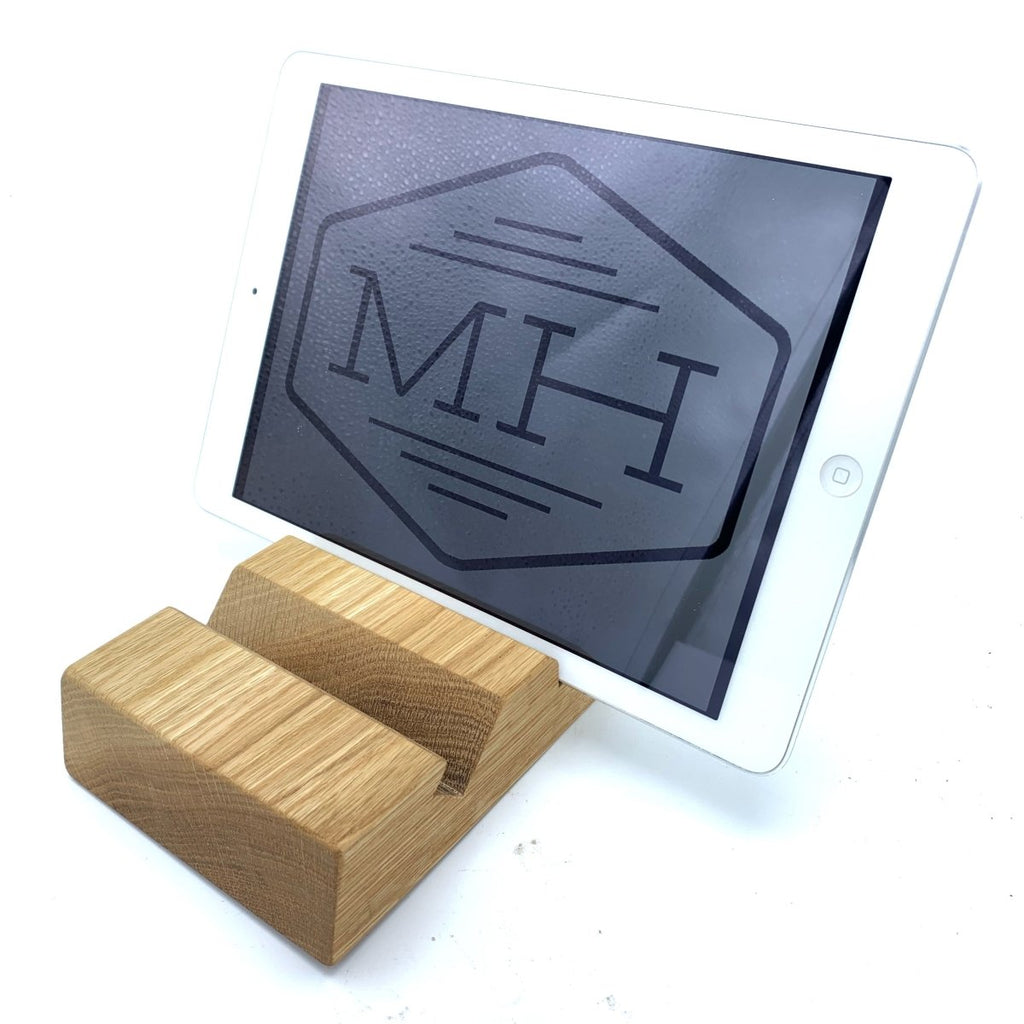 Wooden Stand - Tablet - MH Woodshop
