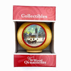 Wooden Time Capsule Ornament - Parliament Horses - Fine Wood Ornaments