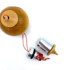 Wooden Time Capsule Ornament - Santa - Fine Wood Ornaments