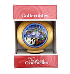 Wooden Time Capsule Ornament - Train (Final Sale) - Fine Wood Ornaments